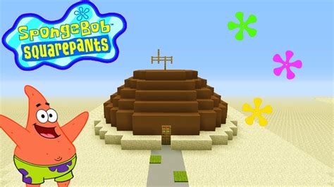 patrick house spongebob|spongebob squarepants house in minecraft.